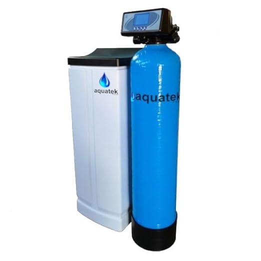 Aquatek Addolcitore Automatico Acqua 35 Litri con Display LCD